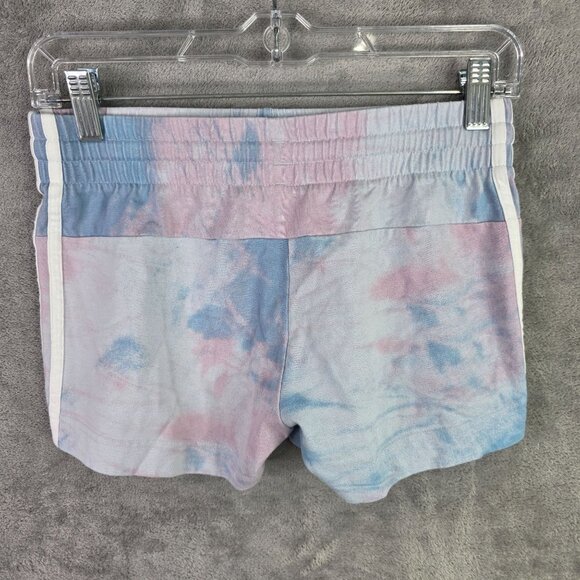 Womens Adidas Tie-Dye Pastel Athletic Shorts Cotton Polyester Blend 3" Inseam S - Picture 7 of 11